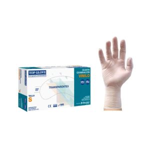 Guante Vinilo de Examinación sin Polvo